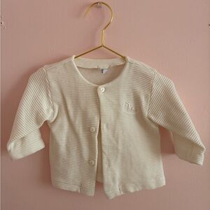 Carter's Cream Button-Up Kids Shirt